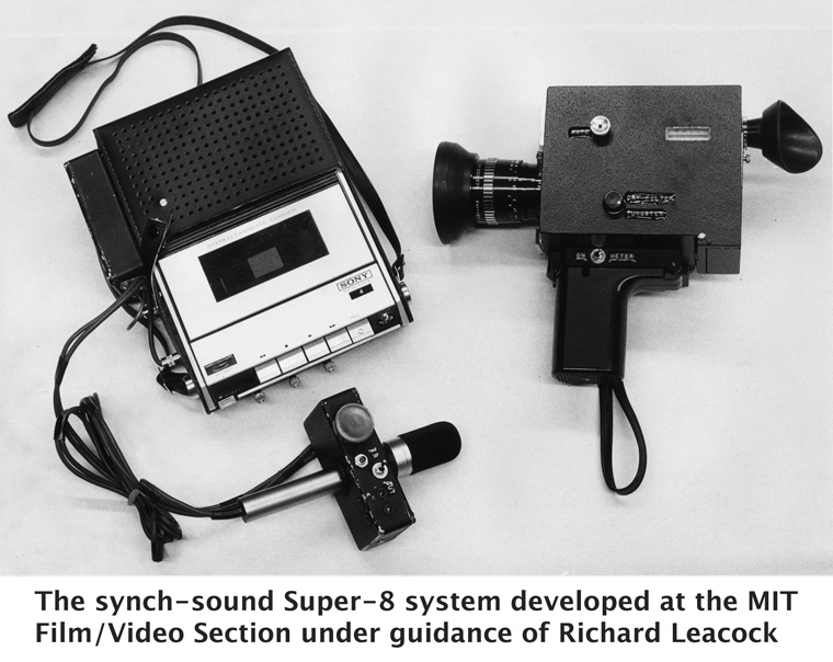 Super-8 Synch-Sound System developed at MIT Film-Video Section under guidance of Richard Leacock-