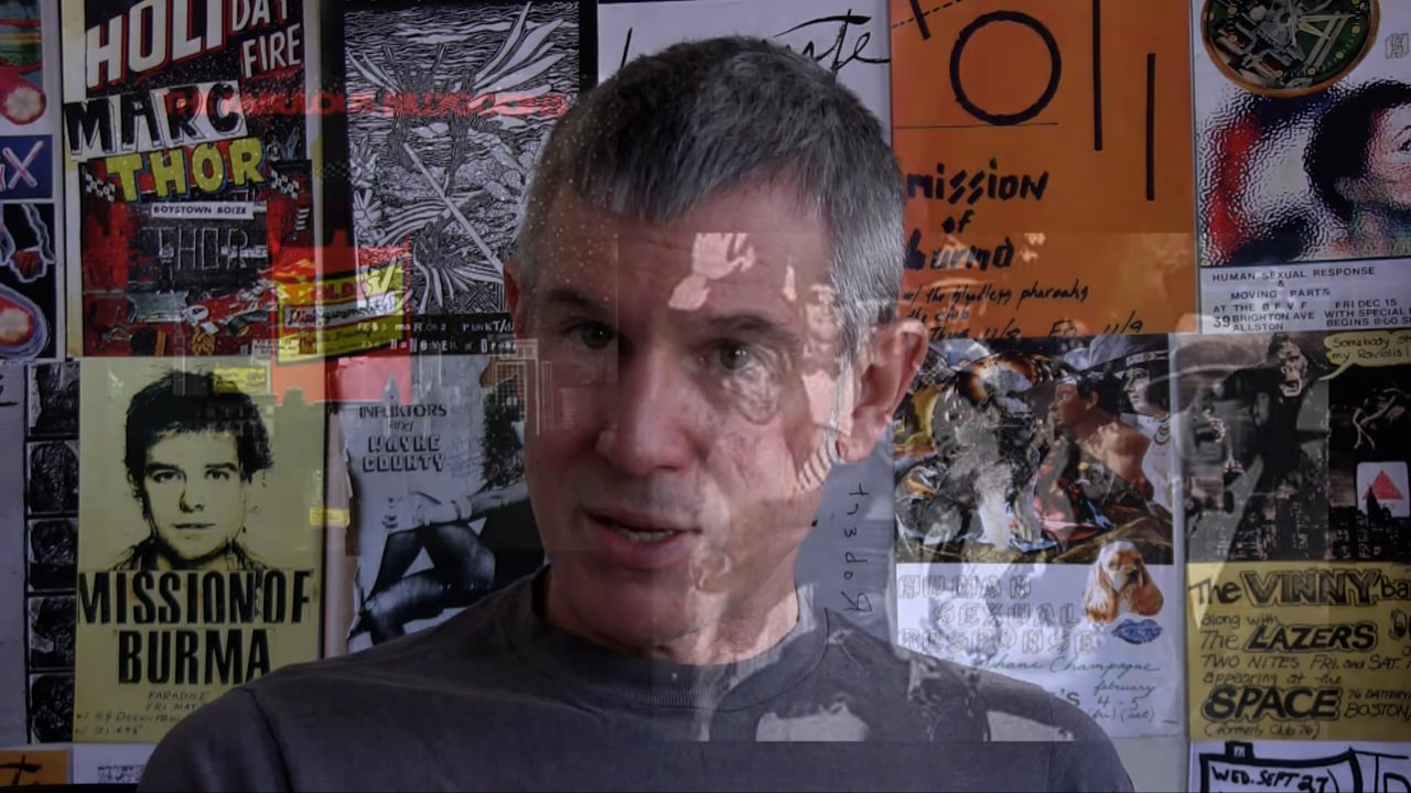 Mark Flynn_There was a sharing of concepts and looks of band poster art styles, with 45 covers, and even pins and badges at the time. Where you involved in the creation of any of those other types of designs?